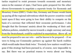 Thatcher avvertì che l’euro sarebbe stato un disastro
