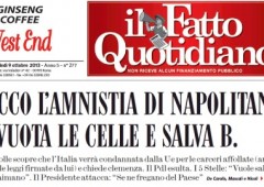 Napolitano getta maschera, M5S strumentalizza