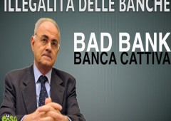 Veneto banca e risparmiatori azionisti: Bad bank senza cuore