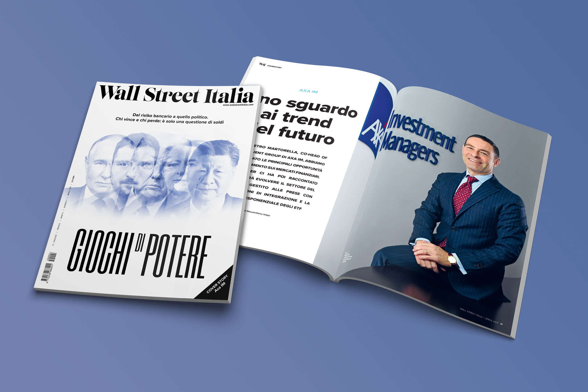 Il sommario del numero di aprile 2025 di Wall Street Italia